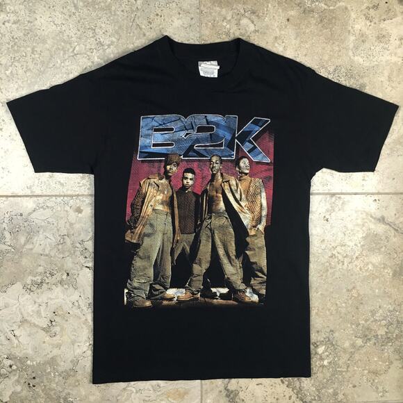Rare Vintage B2K Rap Tee Music Concert Black R&B Y2K Band T Shirt Medium - Picture 3 of 11